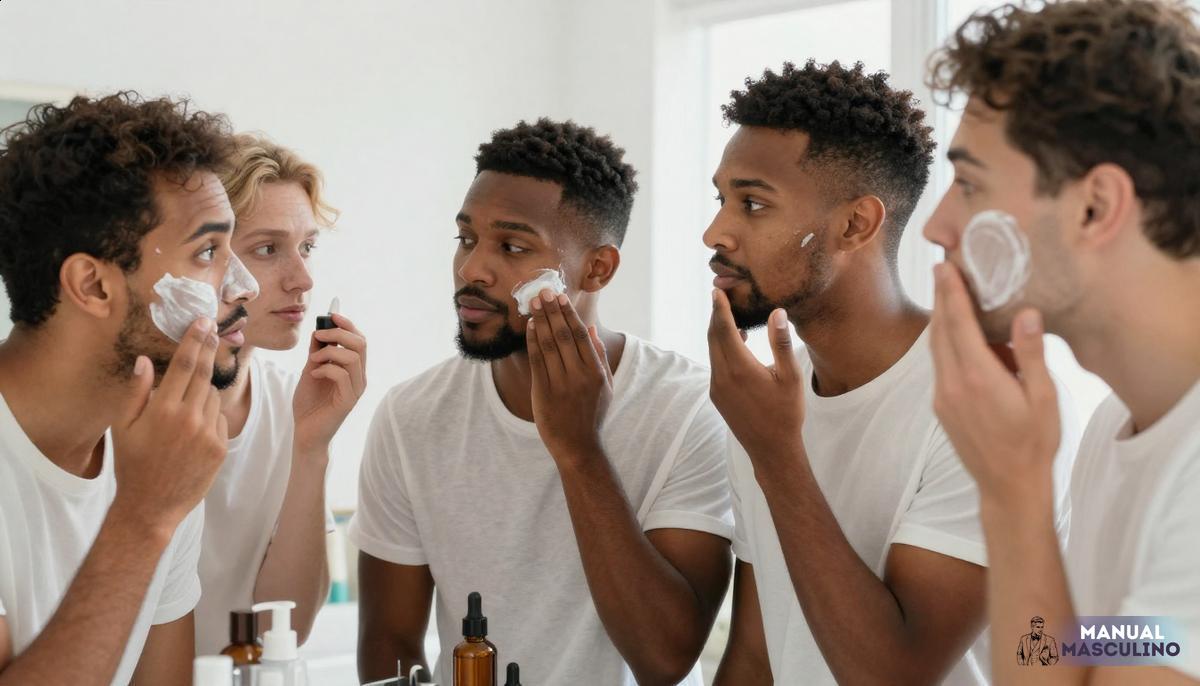 Como escolher produtos de cuidados masculinos para seu tipo de pele