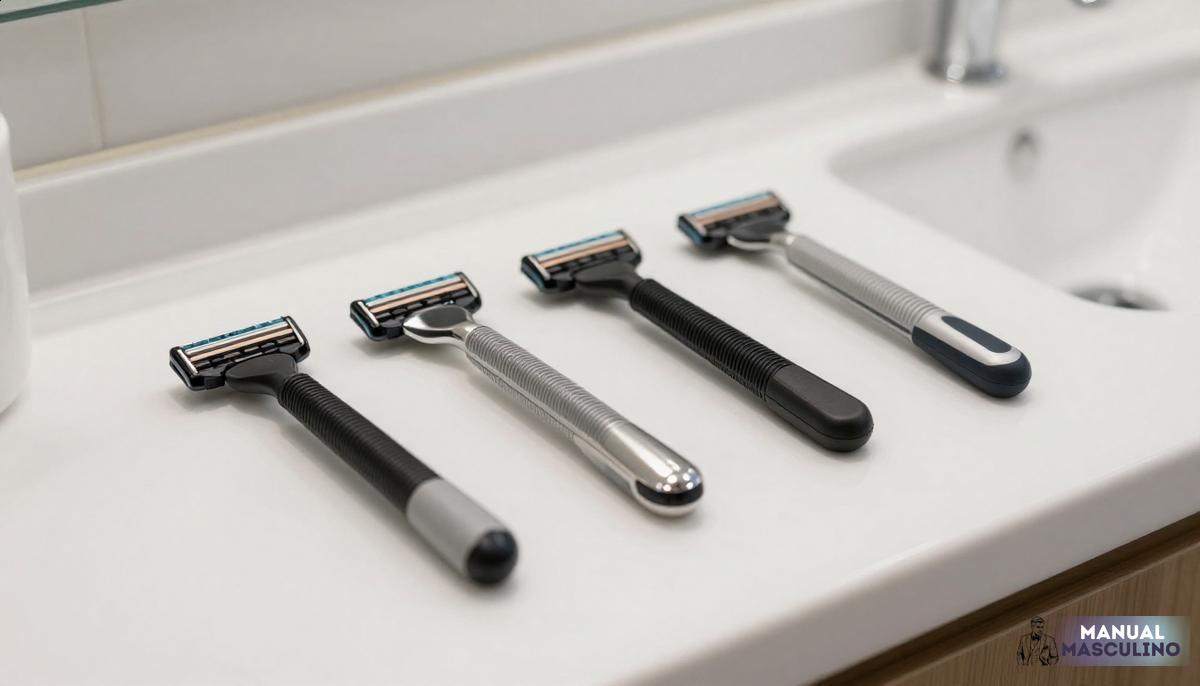 Técnica de barbear que reduz cortes e pelos encravados