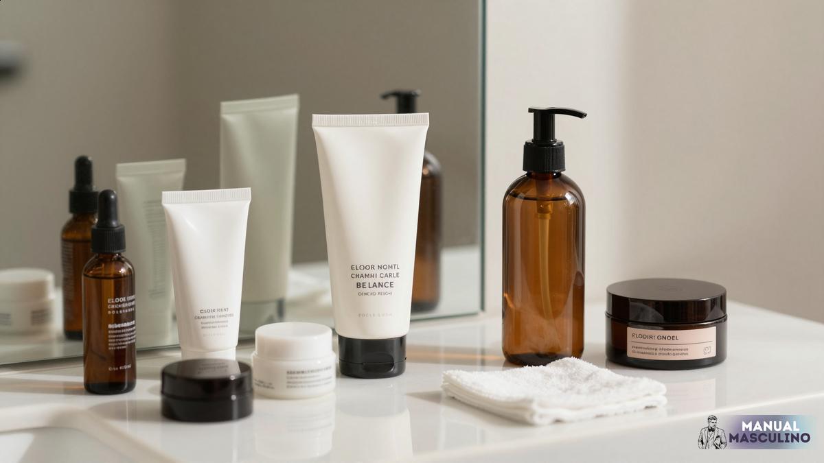 Rotina de Skincare Masculino: O Que Usar, em Que Ordem e Como Evitar Erros