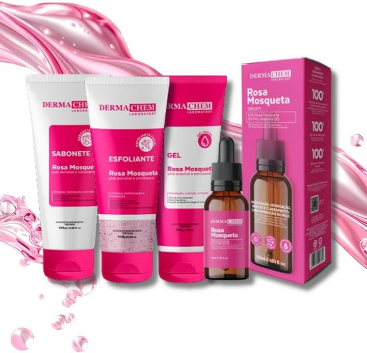 Manchas no Rosto Não Somem? Esse Kit de Rosa Mosqueta Promete Clarear e Hidratar Profundamente — Funciona de Verdade?